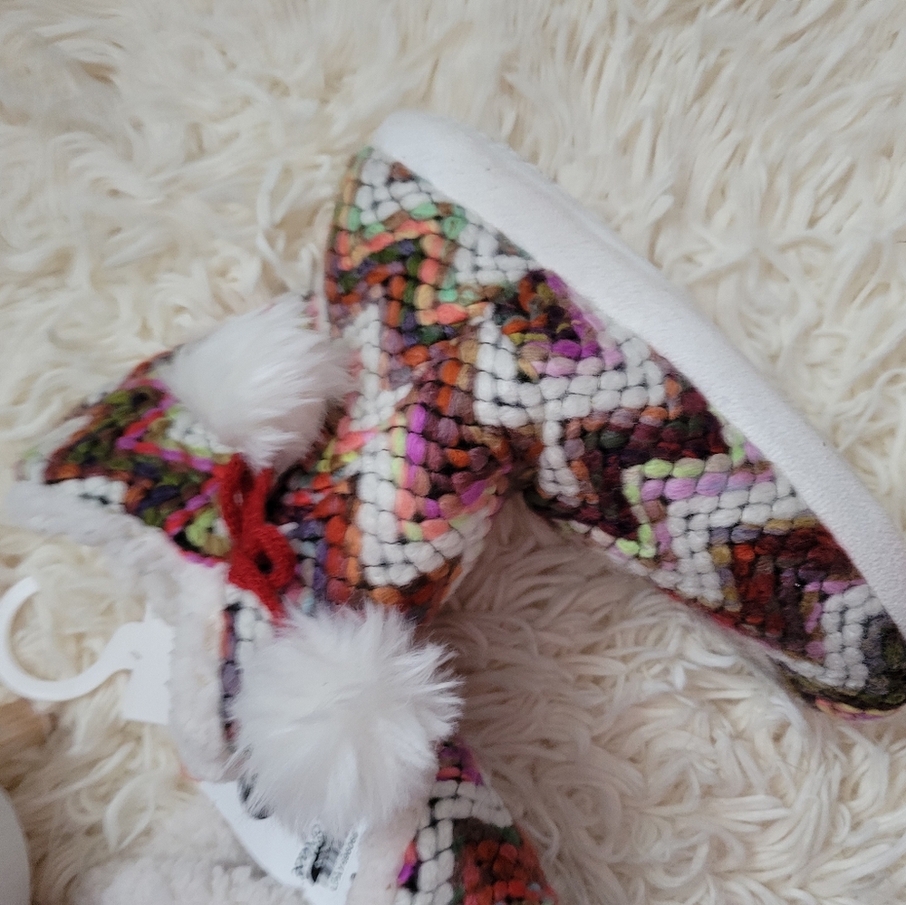 GIRLS BOOTIE SLIPPERS CAT & JACK SIZE L 4/5 - Picture 6 of 7